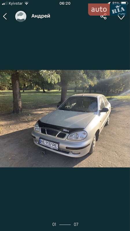 Седан Daewoo Lanos 2005 в Кривом Роге