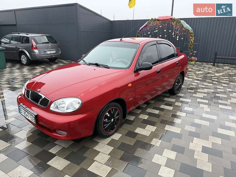 Седан Daewoo Lanos 2008 в Полтаві