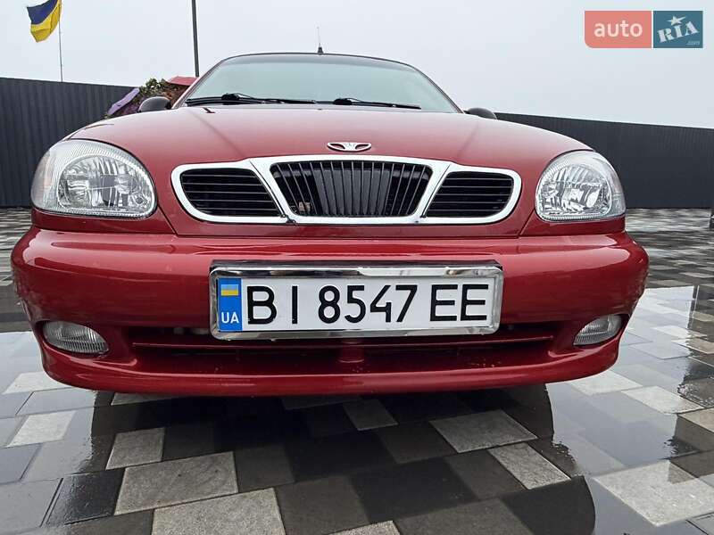 Седан Daewoo Lanos 2008 в Полтаві