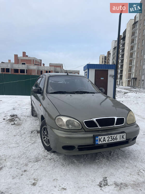 2005 Daewoo Lanos, VIN Y6DT1311050237201:plate — zdjęcie 1 (autoria)