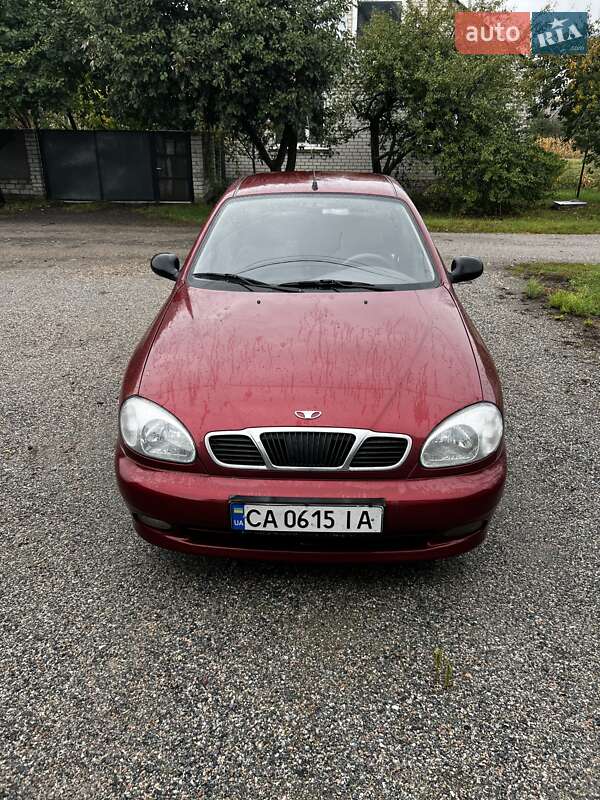 2007 Daewoo Lanos, VIN Y6DTF69YD7W325588:plate — фото 1 (autoria)