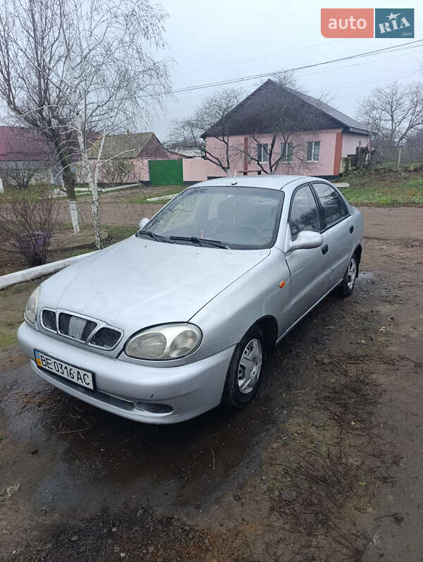 2005 Daewoo Lanos, VIN Y6DT1311050248019:plate — фото 1 (autoria)