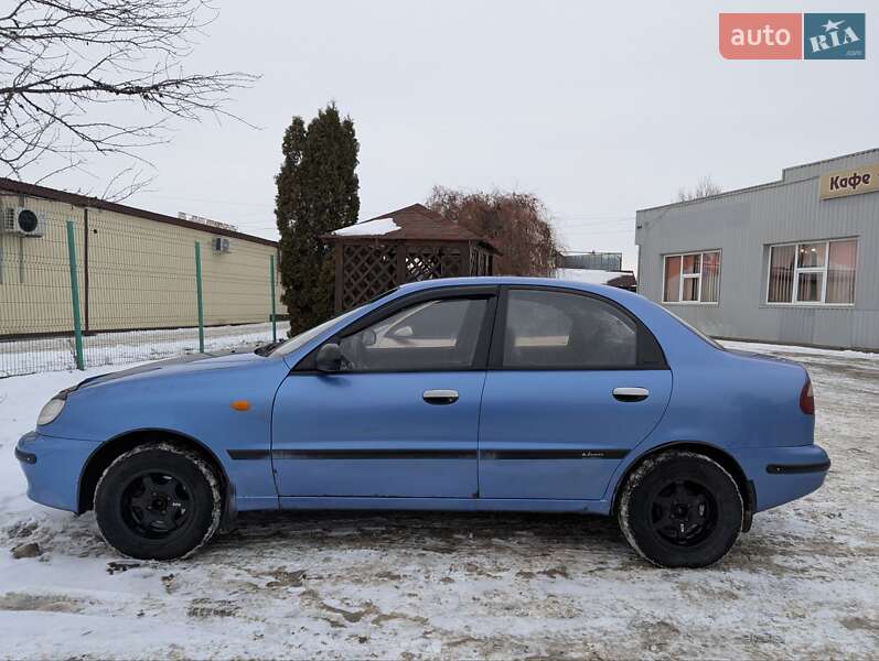 2007 Daewoo Lanos, VIN Y6DTF69YD7W324454:plate — фото 1 (autoria)