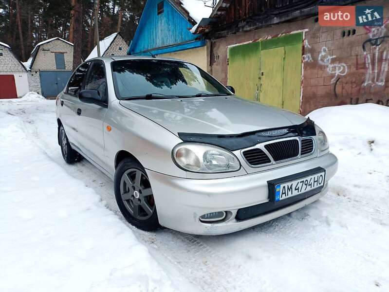 2007 Daewoo Lanos, VIN Y6DTF696D8W384340:plate — фото 1 (autoria)
