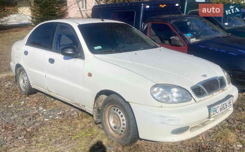 2007 Daewoo Lanos, VIN Y6DTF69YD7W363582:plate — фото 1 (autoria)