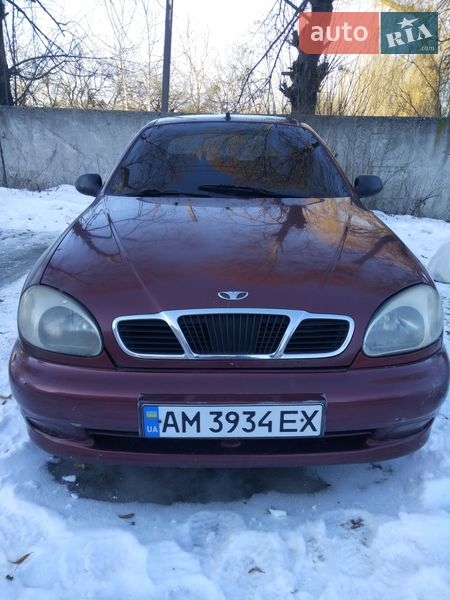 Седан Daewoo Lanos 2006 в Житомирі