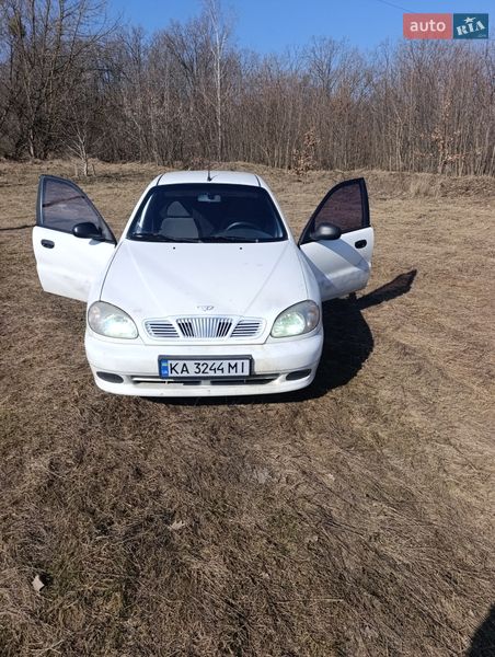 2007 Daewoo Lanos, VIN SUPTF69YD7W377878:plate — фото 1 (autoria)