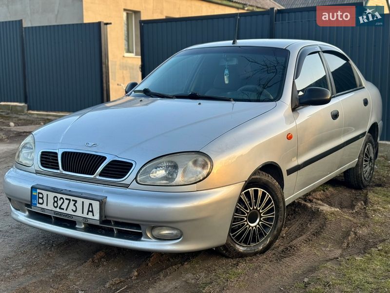 2004 Daewoo Lanos, VIN Y6DTF69YD4W214240:plate — фото 1 (autoria)