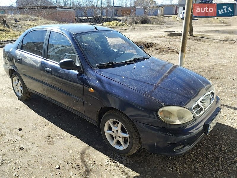 2006 Daewoo Lanos, VIN Y6DTF69YD6W275372:plate — фото 1 (autoria)