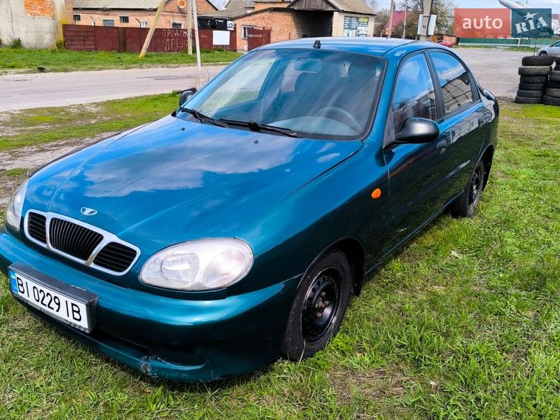2007 Daewoo Lanos, VIN Y6DTF69YD7W347031:plate — фото 1 (autoria)