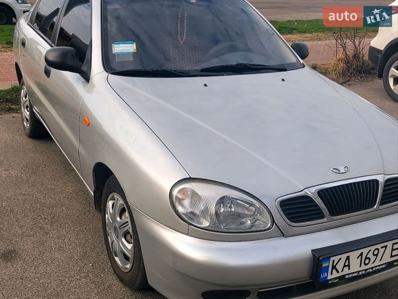 2005 Daewoo Lanos, VIN Y6DTF69YD5W241741:plate — фото 1 (autoria)