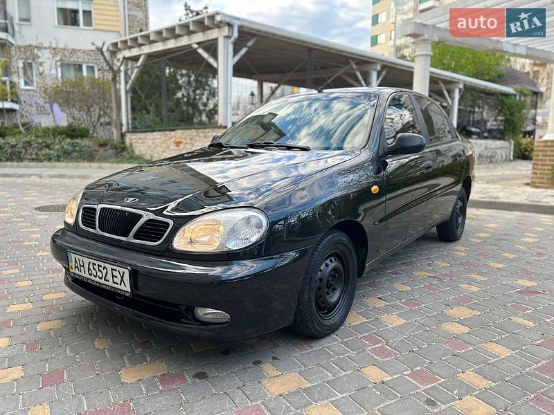 2006 Daewoo Lanos, VIN Y6DTF69YD6W287064:plate — фото 1 (autoria)