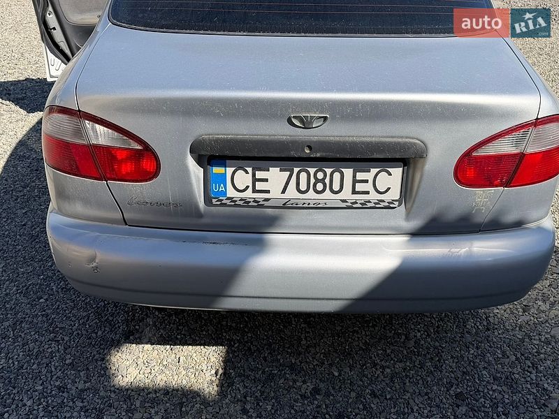 2008 Daewoo Lanos, VIN Y6DTF69YD8W396644:plate — фото 1 (autoria)