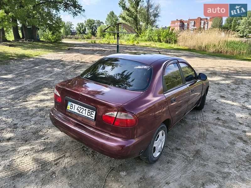 Седан Daewoo Lanos 2009 в Полтаве
