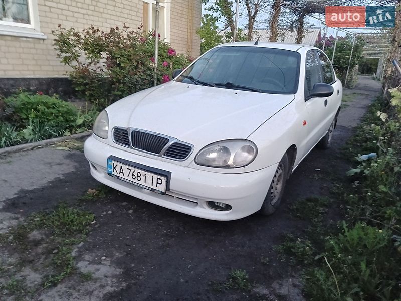 2007 Daewoo Lanos, VIN Y6DTF69YD7W361664:plate — фото 1 (autoria)