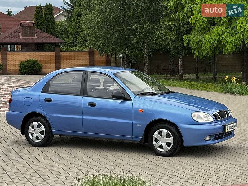 2007 Daewoo Lanos, VIN Y6DTF69YD7W349406:plate — фото 1 (autoria)
