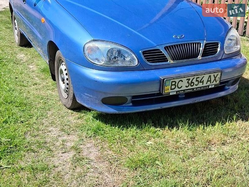 2006 Daewoo Lanos, VIN Y6DTF69YD6W301050:plate — фото 1 (autoria)