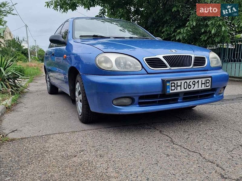 2007 Daewoo Lanos, VIN Y6DTF699P7W359992:plate — фото 1 (autoria)