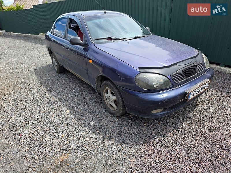 2006 Daewoo Lanos, VIN Y6DT1311070307649:plate — фото 1 (autoria)