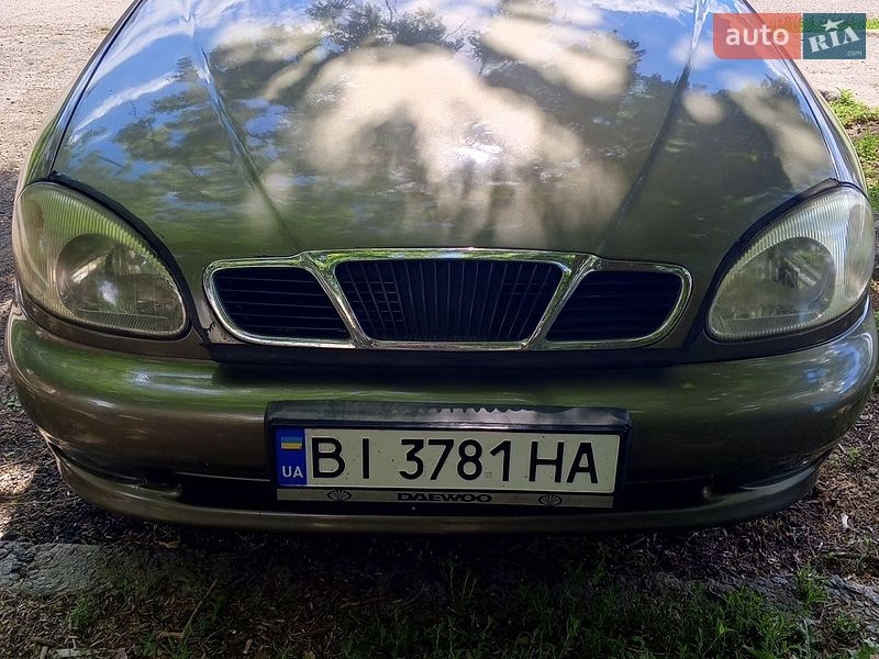 2006 Daewoo Lanos, VIN Y6DTF69YD6W304801:plate — фото 1 (autoria)