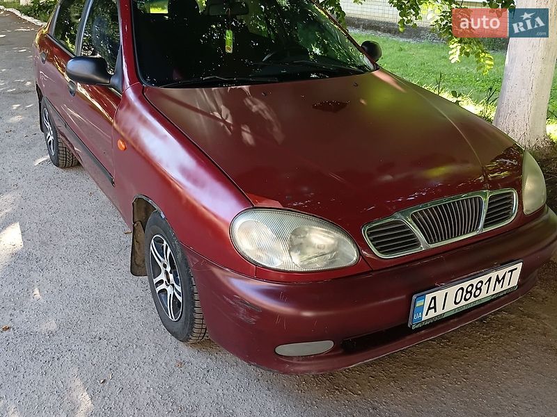 2006 Daewoo Lanos, VIN Y6DTF69YD7W311062:plate — фото 1 (autoria)