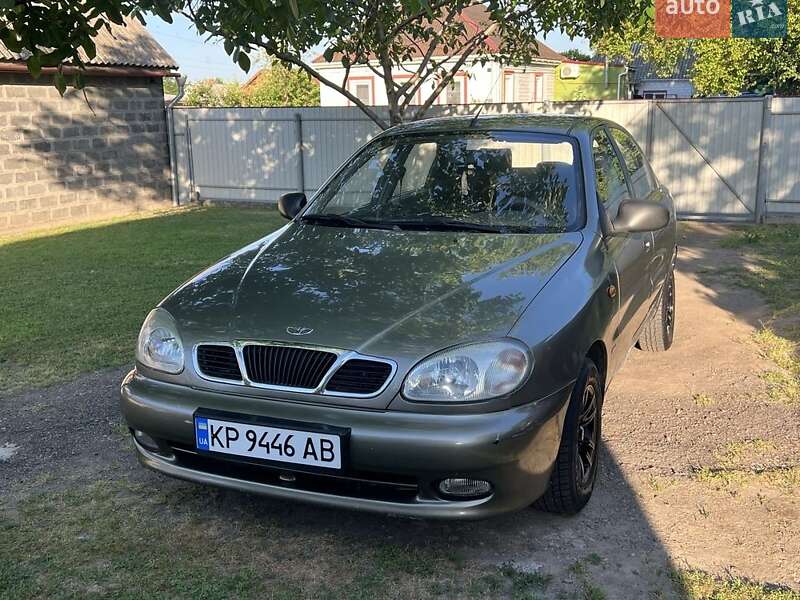 2007 Daewoo Lanos, VIN Y6DTF69YD7W341893:plate — фото 1 (autoria)