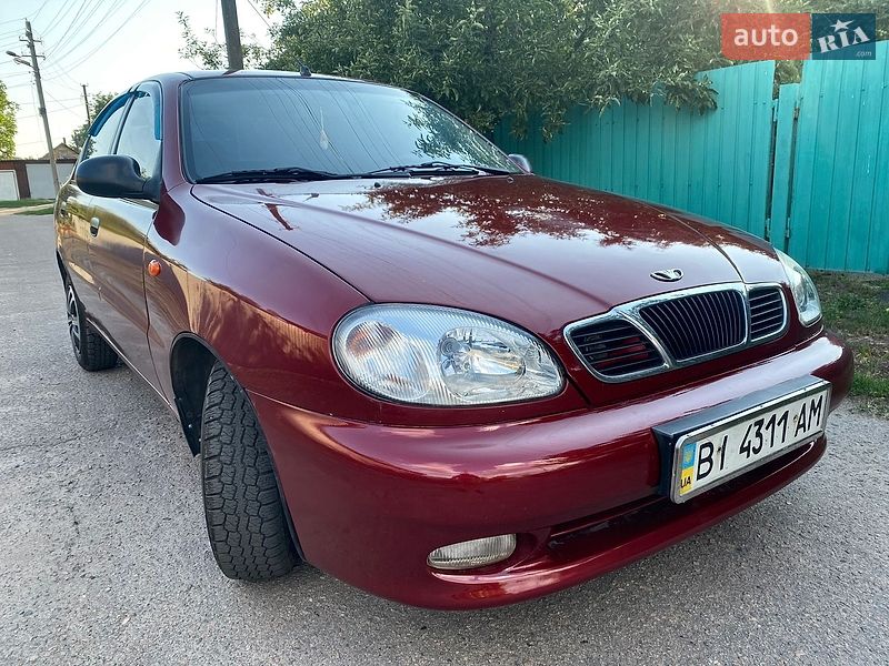 Седан Daewoo Lanos 2008 в Кобеляках
