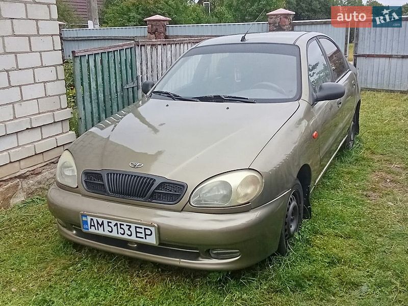 Седан Daewoo Lanos 2007 в Житомирі