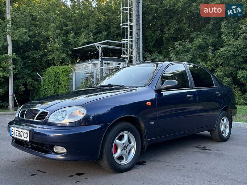 Седан Daewoo Lanos 2005 в Полтаві