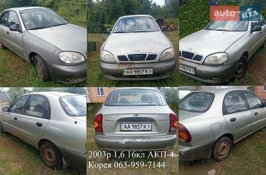 Седан Daewoo Lanos 2003 в Киеве
