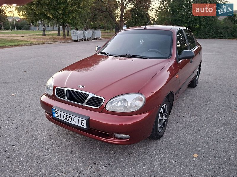 Седан Daewoo Lanos 2003 в Полтаве