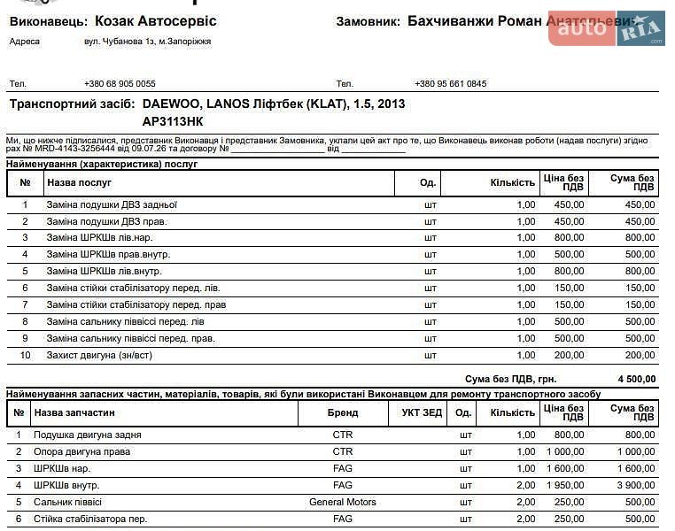 Седан Daewoo Lanos 2008 в Запорожье