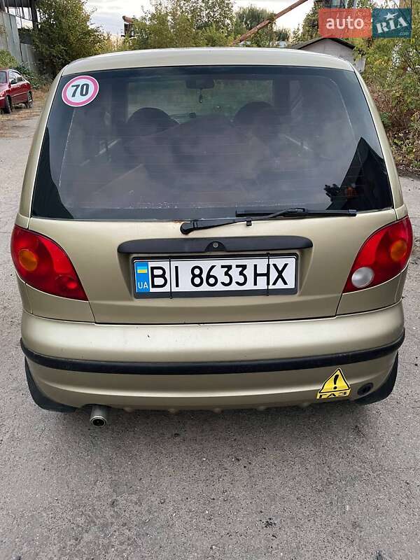 Хетчбек Daewoo Matiz 2007 в Полтаві