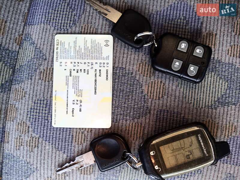 Хэтчбек Daewoo Matiz 1999 в Бердичеве