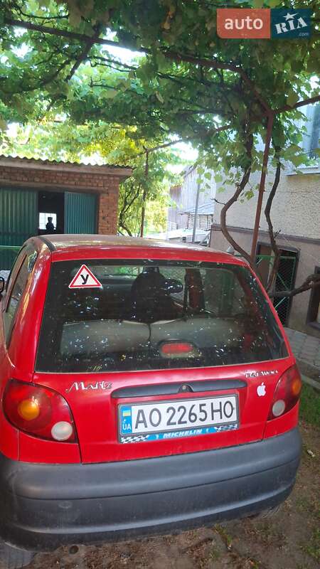 Хэтчбек Daewoo Matiz 2011 в Ужгороде