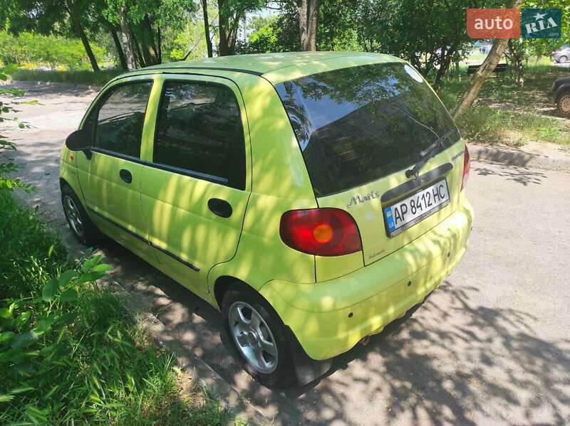 Хетчбек Daewoo Matiz 2007 в Запоріжжі