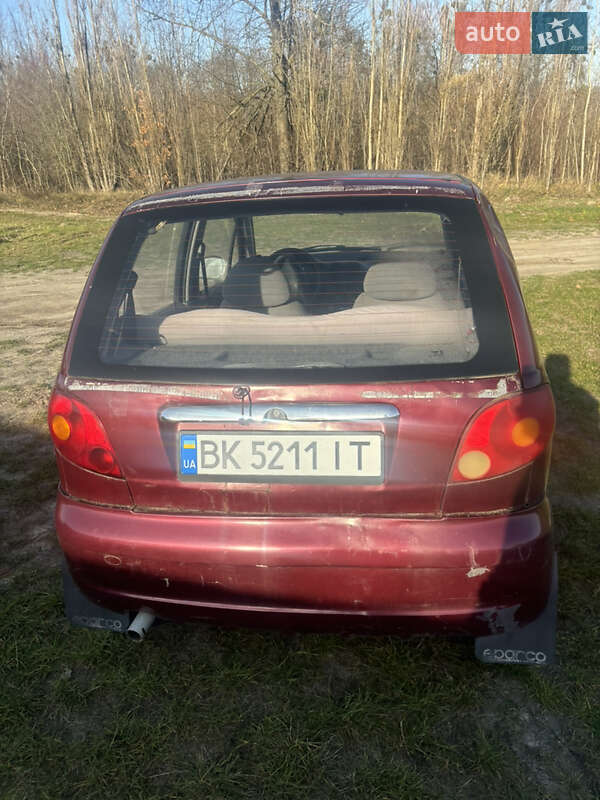 Хетчбек Daewoo Matiz 2008 в Рівному фото 4 Хетчбек Daewoo Matiz 2008 в Рівному