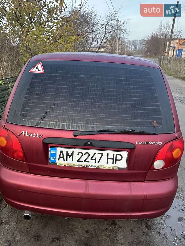 Хетчбек Daewoo Matiz 2007 в Бердичеві