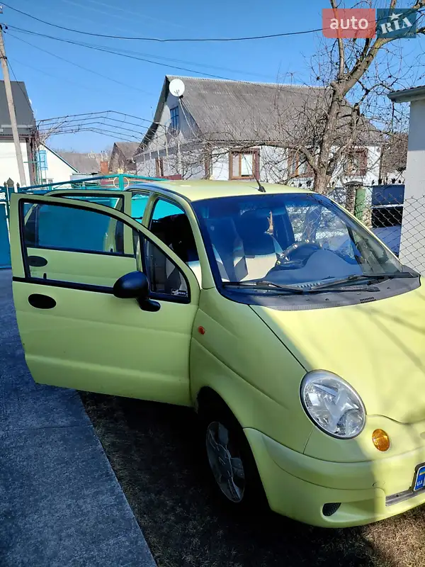 Daewoo Matiz 2008 VIN XWB4A11BD8A162907 фото оголошення 5 з 36