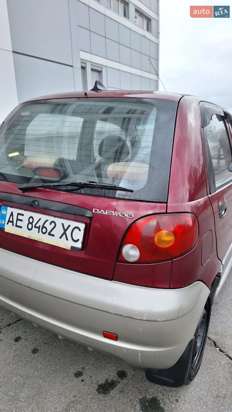Daewoo Matiz 2008 VIN XWB4B11BD8A020554 фото оголошення 5 з 22