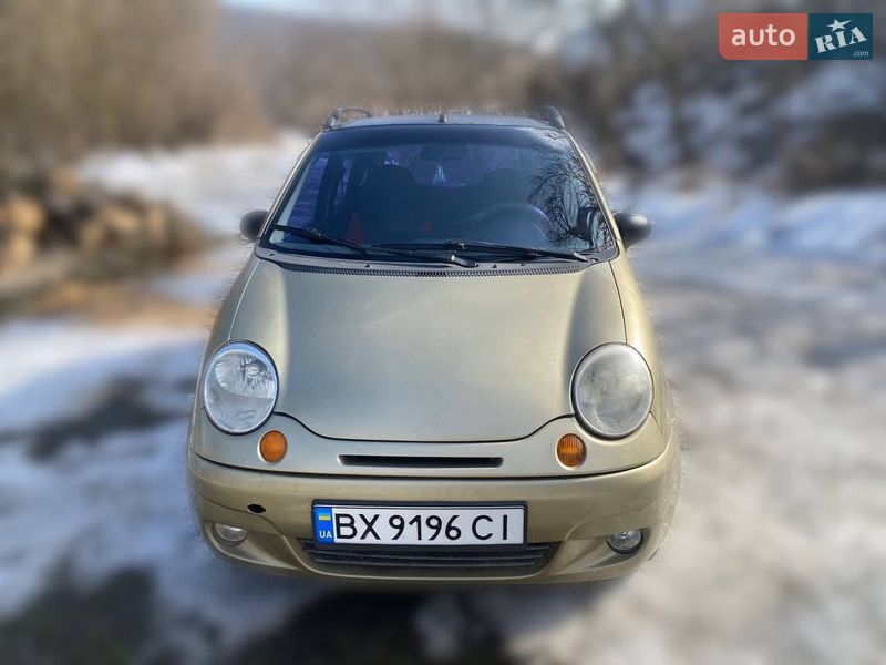 Daewoo Matiz 2008 Daewoo Matiz 2008