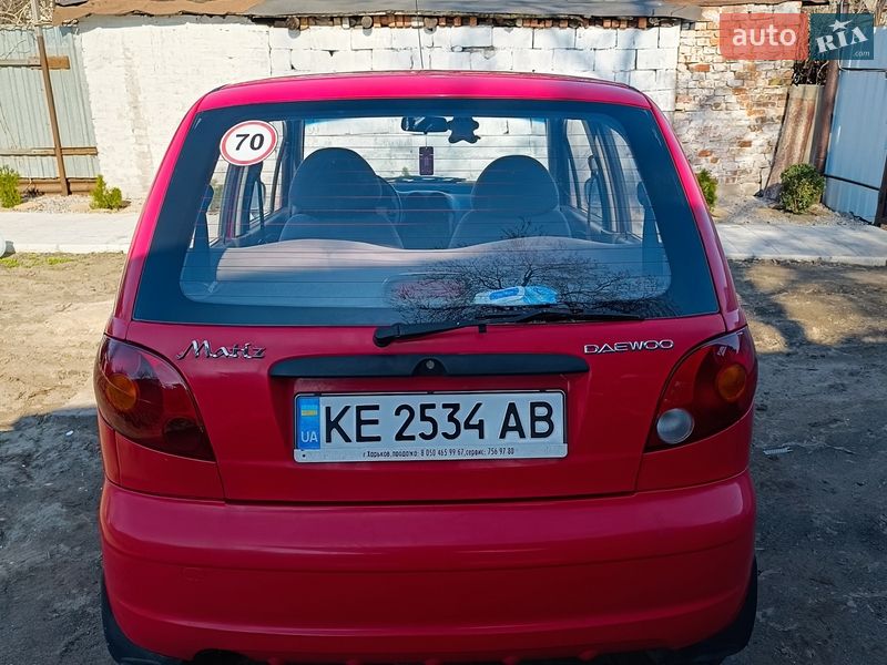 Хэтчбек Daewoo Matiz 2008 в Днепре