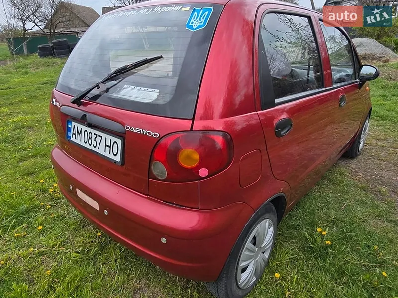 Daewoo Matiz 2007 VIN XWB4A11BV8A144853 фото оголошення 8 з 52