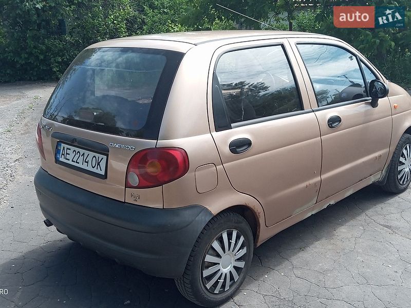 Хэтчбек Daewoo Matiz 2002 в Кривом Роге