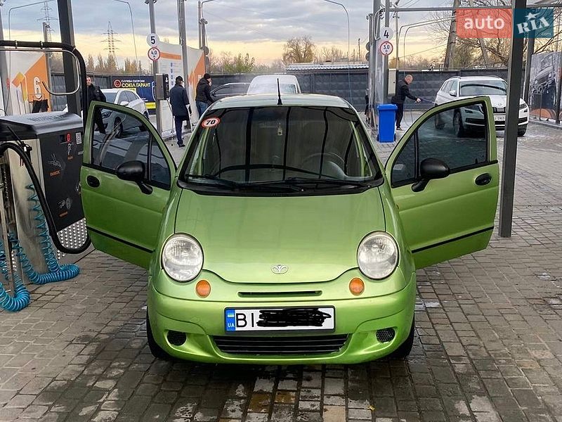 2006 Daewoo Matiz, VIN XWB4A11BD6A053754:plate — zdjęcie 1 (autoria)