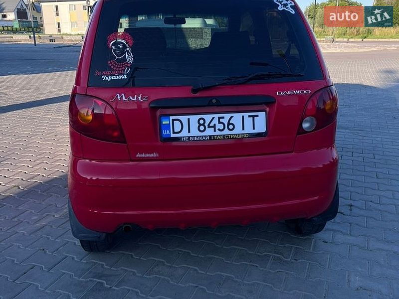 Хетчбек Daewoo Matiz 2007 в Дрогобичі