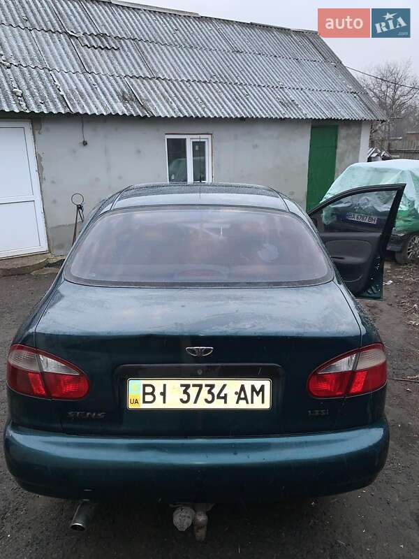 Седан Daewoo Sens 2007 в Полтаві