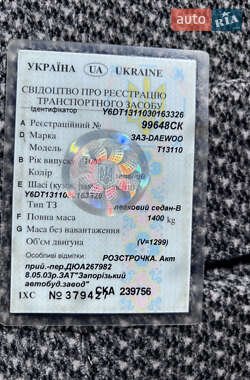 Седан Daewoo Sens 2003 в 