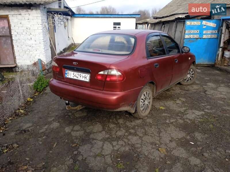 Седан Daewoo Sens 2002 в Полтаве