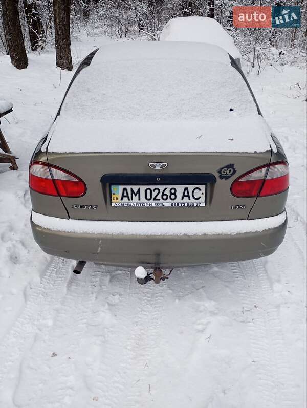 2005 Daewoo Sens, VIN Y6DT1311050238195:plate — фото 1 (autoria)